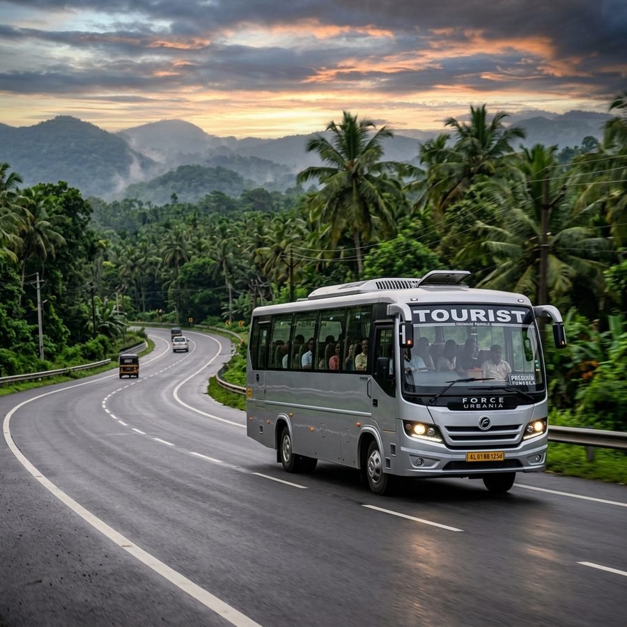 Force Urbania Luxury Van Rental Kerala